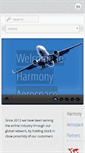 Mobile Screenshot of harmony-aero.com